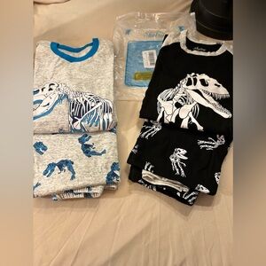 Shelry Dinosaur Revolution Pajamas Long Sleeves Two-Piece Cotton Boys 12-2 Sets